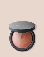 Inika kompaktiniai mineraliniai skaistalai DUO – Burnt Peach, 6.5 g
