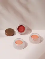 Inika organiškas lūpų ir skruostų kremas – Petals, 3.5 g
