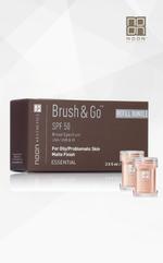 Noon Brush&Go apsauga nuo saulės SPF50 papildymas riebiai/probleminei odai (Tone 01/02), 3×5 g