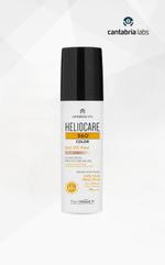 Heliocare 360 Color Oil-Free apsauginis gelis nuo saulės SPF 50+ (beige), 50 ml