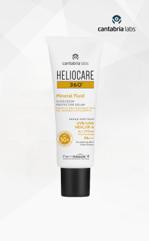 Heliocare 360 Mineral fluidas, SPF 50, 50 ml