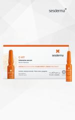 Sesderma C-Vit intensyvaus serumo ampulės, 10×1,5 ml