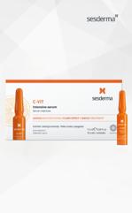 Sesderma C-Vit intensyvaus serumo ampulės, 10×1,5 ml