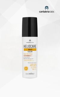 Heliocare 360 Color Oil-Free apsauginis gelis nuo saulės SPF 50+ (beige), 50 ml