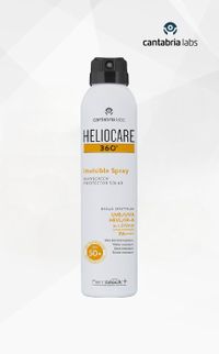 Heliocare 360 Invisible apsauginis purškiklis kūnui nuo saulės SPF 50+, 200 ml