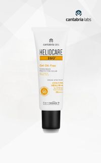 Heliocare 360 Oil-Free apsauginis gelis nuo saulės SPF 50, 50 ml