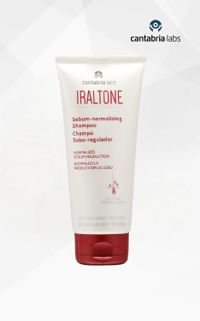 Iraltone sebumą reguliuojantis šampūnas riebiai galvos odai, 200 ml