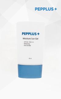 Pepplus+ Moisture Sun apsauginis gelis nuo saulės SPF50+, 50 ml