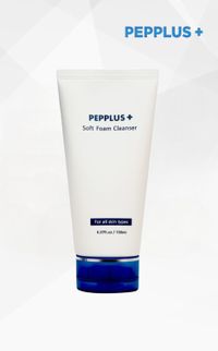 Pepplus+ švelnus kreminis prausiklis, 150 ml