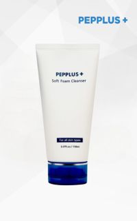 Pepplus+ švelnus kreminis prausiklis, 150 ml