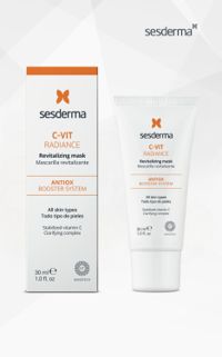 Sesderma C-Vit Radiance gaivinamoji veido kaukė, 30 ml