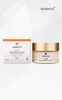 Sesderma C-Vit skaistinantis drėkinamasis veido kremas, 50 ml