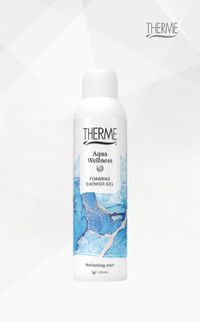 Therme Aqua Wellness dušo putos, 200 ml