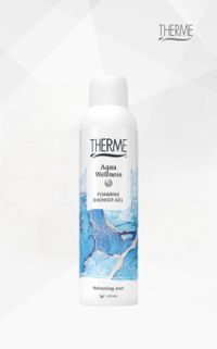 Therme Aqua Wellness dušo putos, 200 ml