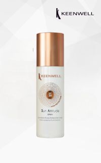 Keenwell Sun Attitude apsauginė fluidinė emulsija kūnui SPF 30, 150 ml