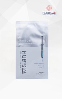 HubisLab E+ Epiderma Nova Cell šviesinanti veido kaukė, 1 vnt.