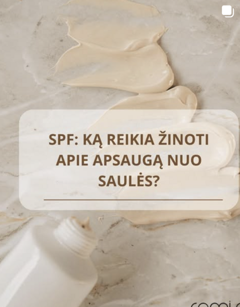 Kosmetologės Kaune Ramintos Tamulaitės instagram įrašas